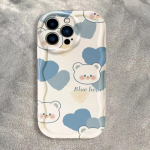 Silikoonist Soft Wave &uuml;mbris L&auml;ikiv armas multikas K&uuml;&uuml;liku karukarp Mobiiltelefon Valge tagakaas oppo Vivo Realme Infinix jaoks Oppo A15