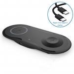 2 in 1 20w juhtmevaba kiirlaadija iPhone'ile 14 13 12 11 Xs Xr X 8 Apple Watch 7 6 Se 5 Airpods 3 Pro induktsioon topeltlaadimispadi as picture