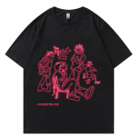 Harajuku T-s&auml;rk Unisex Jaapani t&auml;navar&otilde;ivad Naljakas Anime Multifilm Graafiline T-s&auml;rk Uus Unisex puuvillane T-s&auml;rk Suured topsid T-s&auml;rgid Hip Hop L