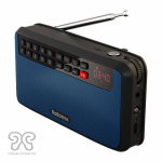 T60 kaasaskantav TF-kaardi USB-mini-FM-raadio k&otilde;lar LED-ekraaniga Subwoofer MP3-muusikam&auml;ngija / taskulamp / raha kontrollimine CHINA