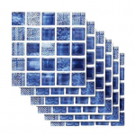 6 tk mosaiikkleebiste kleebised isekleepuvad seinaplaadid koduk&ouml;&ouml;gi vannitoa sisustus