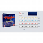 Rummikub Algne digitaalne lauam&auml;ng Israel Mahjong Puzzle Game Rummikub Tiles Family Travel sinine