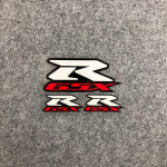 Peegeldav GSXR-kleebis, mootorratta k&uuml;tusepaagi kleebis, t&otilde;mba lill Suzuki 250/600/750/1000/K6/7/8 jaoks valge