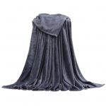 Coral Velvet Flanell tekk Pehme Vastupidav &uuml;hev&auml;rviline Mugav puutetundlik Kulumiskindel soe diivanvist XL tumehall v&auml;rv