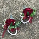 Pulmak&auml;ev&otilde;ru pruutneitsile Rose Pearl Breast Flower Randmelill Breast Flower beež