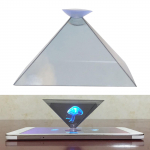 Telefoni hologrammi holograafiline 3D-ekraan, projektor-tahvelarvuti