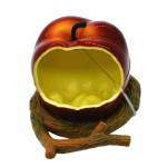 Naljakas puuvilja kujuga linnu apelsini granaat&otilde;una toit vee s&ouml;&ouml;tmise kaussi konteineri s&ouml;&ouml;tjad kastide jaoks puuridesse Coop lemmiklooma papagoi s&ouml;&ouml;tja