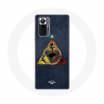 Coque pour Xiaomi Redmi Note 10 Pro Game of Thrones Le Tr&ocirc;ne de Fer Triangle Logo Baratheon Lannister Stark et Targaryen