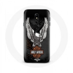 &Uuml;mbris Samsung Galaxy J7 2017 Harley Davidsoni kotka logo jaoks