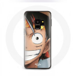 &Uuml;mbris Samsung Galaxy S9 plus One piece Manga Luffy jaoks