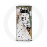 &Uuml;mbris Samsung Galaxy S8 Plus Appaloosa White Horse jaoks