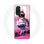 &Uuml;mbris Xiaomi Redmi Note 11 4G vormel 1 Sergio P&eacute;rez F1 Driver Pink jaoks