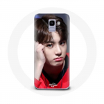 &Uuml;mbris Samsung Galaxy A8 2018 BTS Bangtan Sonyeondan Jungkook Boys b&auml;ndile