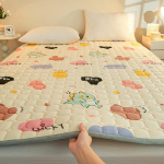 Uus Milk Velvet tepitud madrats pehme padi majapidamisvoodi madrats kaitsepadi Hotel tatami voodipadi 120*200cm
