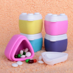 Silikoonist pakendikarp Meditsiiniline Kosmeetika Plastkarp l&auml;bipaistev PP S&auml;ilituskarp reisikreemi emulsioonkarp sinine