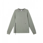 Nike A.P.S. Tugev &uuml;mmarguse kaelusega vabaaja pikkade varrukatega T-s&auml;rk Meeste toppid Tume-Muda-Hall FN2974-053 M