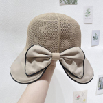 Bow Decor &auml;mbrik&uuml;bar v&auml;rviplokk laia &auml;&auml;rega m&uuml;tsid Suvised hingavad p&auml;ikesekaitsega kalamehem&uuml;tsid, mis sobivad mere&auml;&auml;rseks reisimiseks 56-58CM must