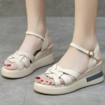 &Otilde;&otilde;nespandlaga sandaalid Naistele Suvised Retro-&uuml;marad peakiilud Rooma kingad Avatud varbaga vabaajasussid Sandalias De Mujer 38