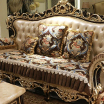 Luksuslik diivanikate Nelja hooaja universaalne elutoa dekoratsioon Diivanipadi Euroopa libisemiskindel diivanikate Jacquard-kangas Kate 1pc armrest 58x65 cm
