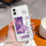 Katab telefoni&uuml;mbrised Samsung A35 A05S S23 FE A55 A34 Xcover 7 S24 Plus A15 Lovely Astronaut Girl Pehme silikoonist l&auml;bipaistev populaarne kaitseraua kest Galaxy jaoks Samsung M34 5G