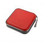 Kaasaskantav kompaktplaadi &uuml;mbris 40 kettaga kaitse&uuml;mbrised, suure mahutavusega t&otilde;mblukk Kriimustuskindel tolmukindel DVD rahakoti organiseerimiskott punane