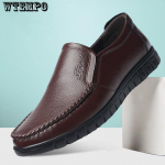 Meeste nahast kingad Uued Brogues Meeste Oxfordi kingad Lamedad Meeste vabaajajalatsid Meeste Loafers Luksuslikud 38 must