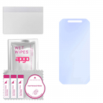 apgo Ultra-Clear 9H Hybrid protective glass compatible with Doogee S40 Pro, flexible nano glass, great replacement for tempered glass, scratch-resista