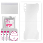 apgo Ultra Clear Protective Skin Sticker for the back compatible with Black Shark 2 Pro, Wrap Film, Hydrogel Film, Flexible, Soft TPU with positioning