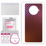 apgo skin sticker film foil vinyl for the BACK compatible with Oppo Ace2, scratch-resistant, easy to install - Carbon Chameleon CAKA5
