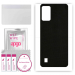 apgo Protective Skin Sticker for the back compatible with ZTE Blade A52 Lite, Wrap Film, Foil, Vinyl - Pattern Matrix