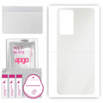 apgo Protective Skin Sticker for the back compatible with Infinix Note 11 Pro, Wrap Film, Foil, Vinyl - Pattern Matte Transparent