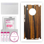 apgo Protective Skin Sticker for the back+sides compatible with Honor 50 LITE, Full Wrap Film, Foil, Vinyl - Pattern Tigerwood