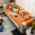 &Scaron;enill-diivanipadi Four Seasons universaalne libisemisvastane &uuml;hev&auml;rviline kaasaegne heledast luksuslikust kangast diivanir&auml;tikust kattepadi 70*70cm