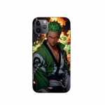 Coque maniacase pour Iphone 11 Pro max One piece Zoro manga anime 3D art
