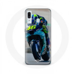 Coque pour Samsung Galaxy A40 Valentino Rossi Pilote de vitesse