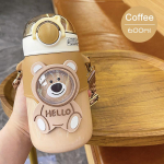 600 ml termospudel lastele roostevabast terasest vaakumflacks trummel termoveepudel lastele lekkekindel isoleeritud tass 600ML