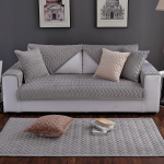 Crystal Velvet diivanikate Paksendavad &uuml;hev&auml;rvilised diivanikatted elutuppa Kaasaegsed libisemiskindlad diivanimatid Mugavad pehmed diivanikatted 70x70cm 1pcs