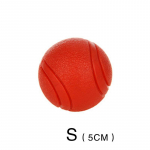 HOOPET Koerte m&auml;nguasi Kummist palli Hammustuskindel pallim&auml;nguasi koertele Kutsikas Teddy Pitbull Punane Solid Ball S-XL Lemmikloomatarbed