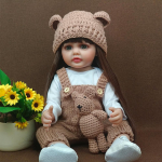 55 CM 22 tolli Reborn Dolls Realistlik t&auml;issilikoonist Baby Bebe Vin&uuml;&uuml;l vasts&uuml;ndinud t&uuml;druku nukk Printsess V&auml;ikelapse m&auml;nguasi Kingitus 55cm