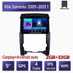 9-tolline Android Carplay KIA Sorento 2009-2012 jaoks 1 Autoraadio Multimeedia Videopleier GPS Navigatsioon WIFI 4+64GB 2+32GB