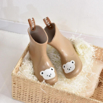 Libisemiskindlad veekindlad laste vihmasaapad Multifilmid Karu J&auml;nes Baby S&auml;&auml;re keskel Vihmahooaeg Veejalatsid T&uuml;drukud Poisid V&auml;ikelastele Kummikingad 18cm kohv