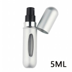 Kaasaskantav reisiparf&uuml;&uuml;mipudel 5 ml p&otilde;hjaga t&auml;idisega vedela mahutiga kosmeetika pihustuspudeli presspea 5ML