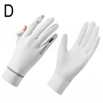 Suvised p&auml;ikesekaitsekindad P&auml;ikesekaitse UV-vastased rattakindad Libisemiskindlad hingav v&otilde;rk Jalgrattaekraan Juhtimine Puudutusega s&otilde;itmine