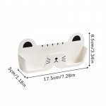 Armas kass seinakinnitatav prillide hoiuriiul - Punch-Free kaunistus, p&auml;ikeseprillide ja hoidja, p&auml;ikeseprillide organiseerija garderoob valge