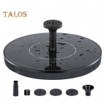 P&auml;ikeseenergia purskkaev 16/18 cm l&auml;bim&otilde;&otilde;duga p&auml;ikeseenergiaga linnuvanni purskkaevud Pump Aiakaunistus P&auml;ikeseenergial t&ouml;&ouml;tav purskkaevupump linnuvannidele Tiigi akvaariumi jaoks S