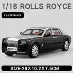 1/18 Rolls Royce Phantom Sulamist Automudel M&auml;nguasi Metallist Valuautod S&otilde;idukite Mudel Simuleeritud Heli Valgus Autoga M&auml;nguasi Kingitused Lastele h&otilde;be