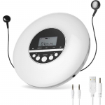 Kaasaskantav CD-m&auml;ngija K&otilde;rvaklappidega CD-m&auml;ngija HiFi klassikaline personaalne CD Discmani libisemisvastane LCD-ekraan AUX-kaabliga Walkman auto koju