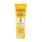 POND'S Serum Boost p&auml;ikesekaitsekreem k&otilde;ikidele nahat&uuml;&uuml;pidele Spf 55 ja niatsiinamiid-C seerumi v&otilde;imsusega 100 g v&auml;ldib ja tuhmub tumedaid laike, pakend 1