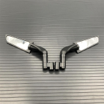 Universaalsed reguleeritavad mootorratta tuuletiiva k&uuml;lgmised tahavaatepeeglid YAMAHA MT07 KTM 250 DUKE 990 Ducati V4 Kawasaki Z90 Suzuki jaoks punane