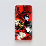 Persona 5 Jokeri TPU &uuml;mbris iPhone XR 7 8 14 15 11 12 13 X XS Pro Max Xiaomi Redmi 13C Note 9 Samsung A22 S23 S24 Ultra Plus VIVO jaoks Samsung S10E aero